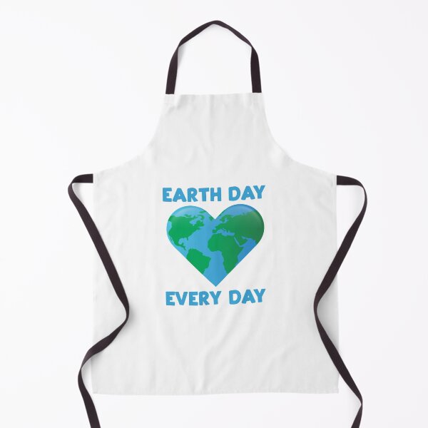 Item preview, Earth Day Every Day Love Earth World Heart Shape designed and sold by tncgifts.