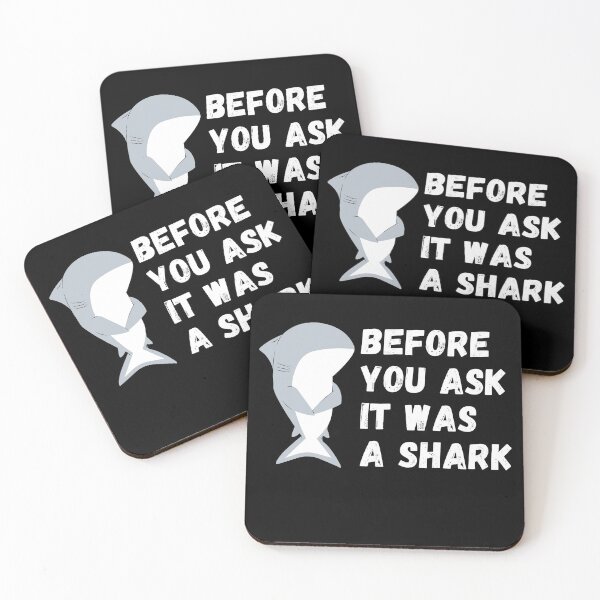 Item preview, Before You Ask It Was A Shark - Funny Cool Amputee Broken Leg Design designed and sold by GhaliSmith.