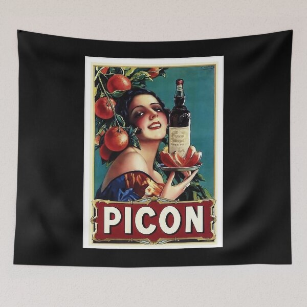 Item preview, Vintage Pub - Picon, alcoholic drink Classic T-Shirt.png designed and sold by LISABAKE.
