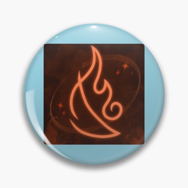 Item preview, Wizard101 - Fire Casting Symbol   designed and sold by NacreBoutiquea.
