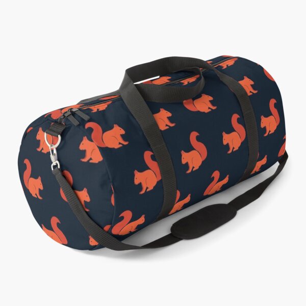 Item preview, Red squirrels on black designed and sold by MobertsonArt.