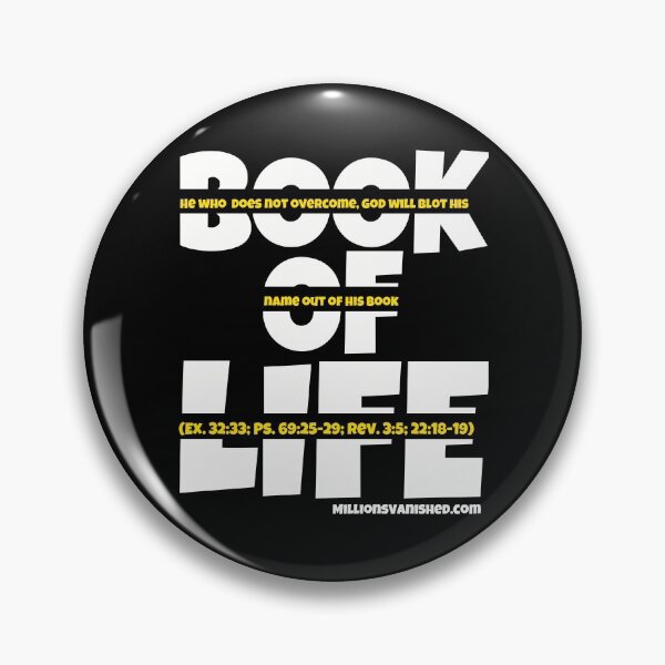 Book of Life Gold - Christian Pin