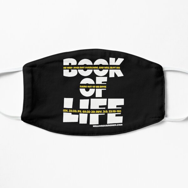 Book of Life Gold - Christian Flat Mask