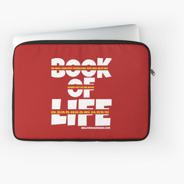 Book of Life Gold - Christian Laptop Sleeve
