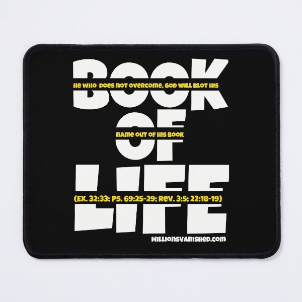 Book of Life Gold - Christian Mouse Pad