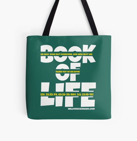 Book of Life Gold - Christian All Over Print Tote Bag
