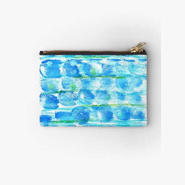 Item preview, Abstract Blue and Turquoise Bubbles designed and sold by simonaFava.