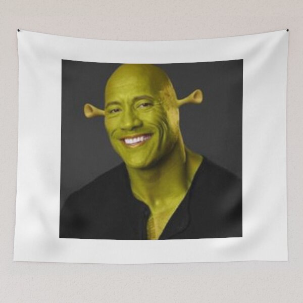 Item preview, Dwayne the Shrek Johnson designed and sold by rharker09.