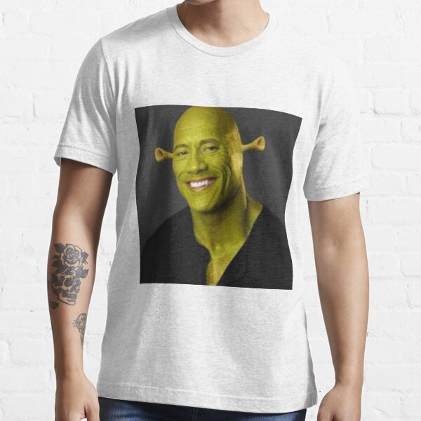 Item preview, Dwayne the Shrek Johnson designed and sold by rharker09.