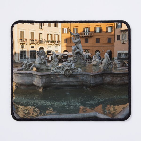 Item preview, Neptune Fountain - Piazza Navona, Rome, Italy designed and sold by Georgia Mizuleva.