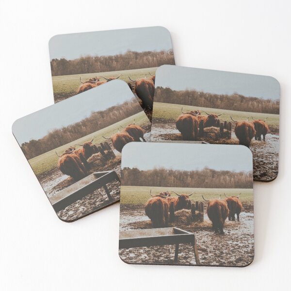 Item preview, Wee Fold of Higland Coos designed and sold by Emilia Oxelheim.