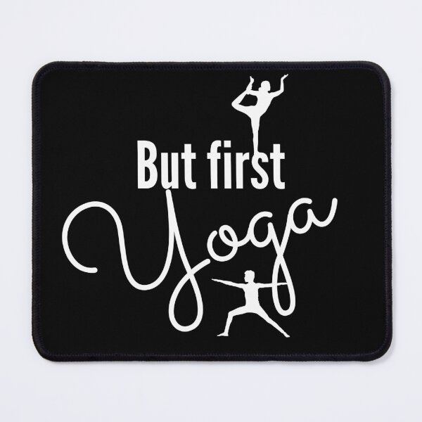 Item preview, But First Yoga - Black designed and sold by travelnerd.