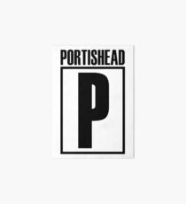 portishead black logo Art Board