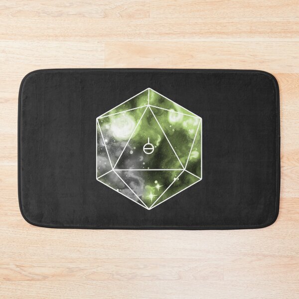 Item preview, Agender Pride Galaxy D20 designed and sold by Ravenwood135.