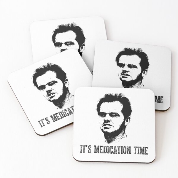 Item preview, One Flew Over Films Cuckoo Nest - It's Medication Time designed and sold by GabrielWilliam2.