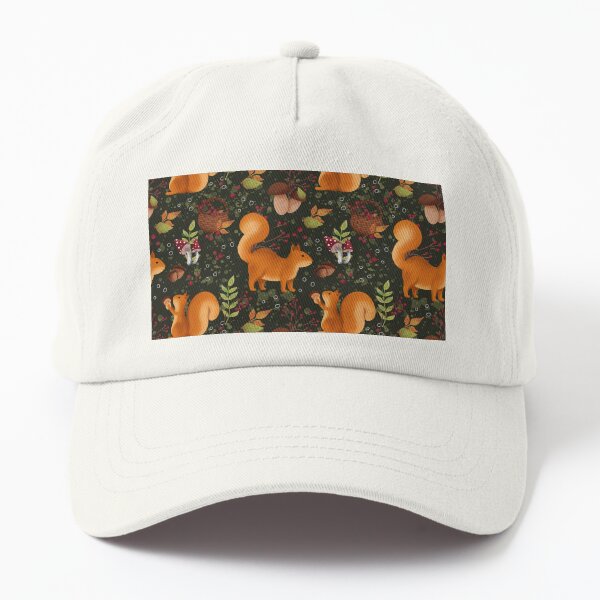 Aperçu de l'œuvre Écureuil Champignon Woodland créée et vendue par MobertsonArt.