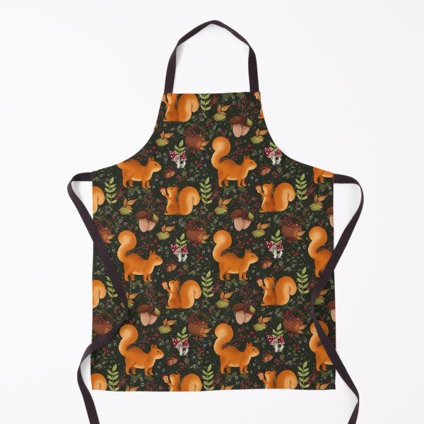 Item preview, Squirrel Mushroom Woodland designed and sold by MobertsonArt.
