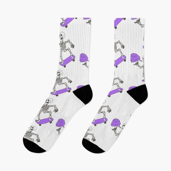 Item preview, Skeleton Skateboard (Purple) designed and sold by childish03.