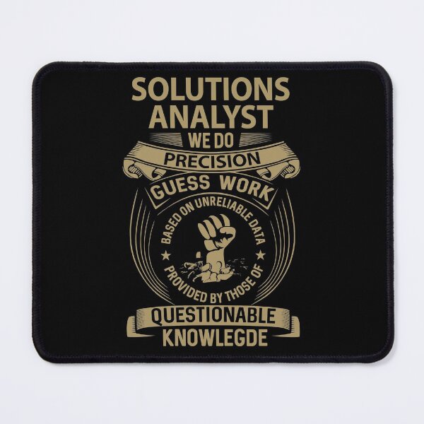 Item preview, Solutions Analyst T Shirt - We Do Precision Job Gift Item Tee designed and sold by natalinedk.