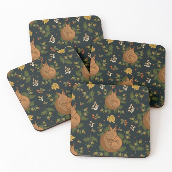 Item preview, Sleeping little squirrels designed and sold by MobertsonArt.
