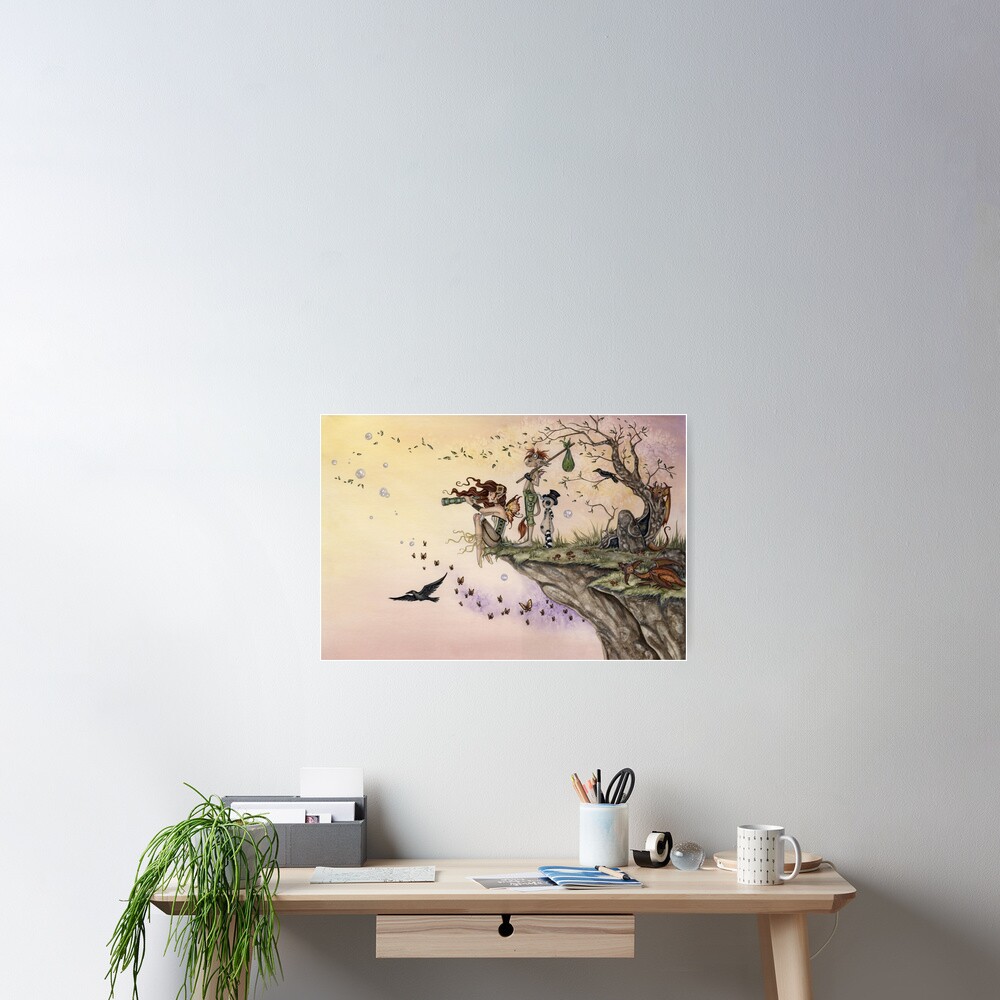 Item preview, Poster designed and sold by AmyBrownArt.