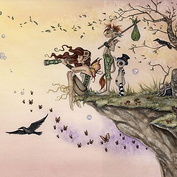 Artwork thumbnail, Where The Wind Takes You by AmyBrownArt