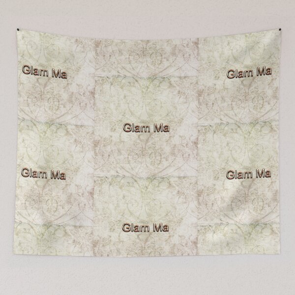 Item preview, Glam Ma Grandmother 3D Text Decorative Background designed and sold by lorrinani.