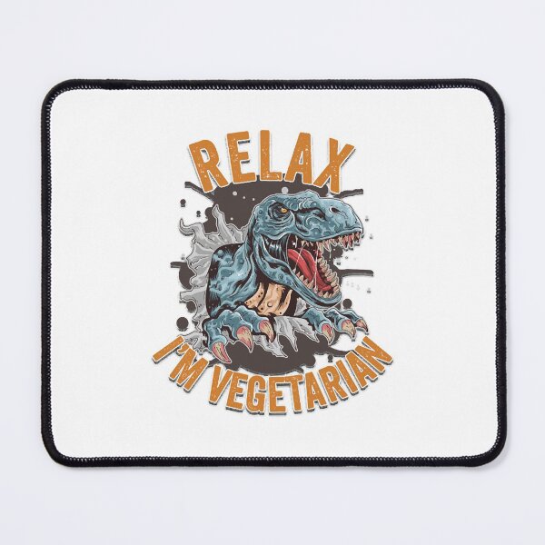 Item preview, T Rex Dinosaur Funny Relax Im Vegetarian Dino Gift ( Original Design ) designed and sold by hughoiangford.