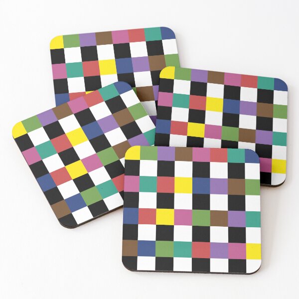 Item preview, Block Colour Pattern designed and sold by IKDG.