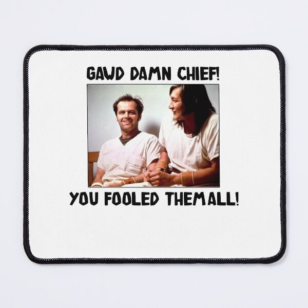 Item preview, One Flew Over Films Cuckoo Nest - Gawd Damn Chief! designed and sold by GabrielWilliam2.