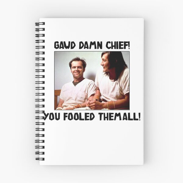 Item preview, One Flew Over Films Cuckoo Nest - Gawd Damn Chief! designed and sold by GabrielWilliam2.