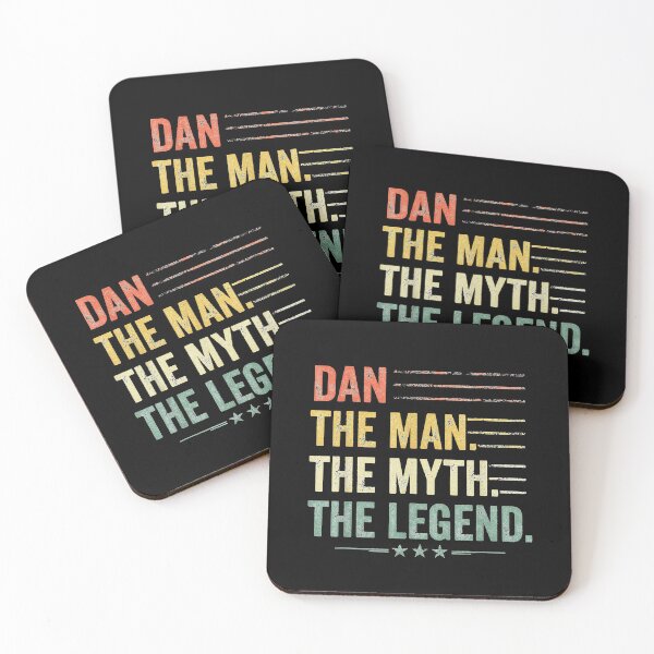 Item preview, Dan The Man The Myth The Legend Fathers Day, Birthday Gift designed and sold by ScottLee69.