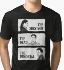 Torchwood - The Survivor, The Dead, The Immortal Tri-blend T-Shirt