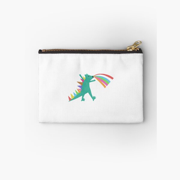 Item preview, Funny colorful dinosaur spreading happiness Sticker designed and sold by EnricoaCoppola.
