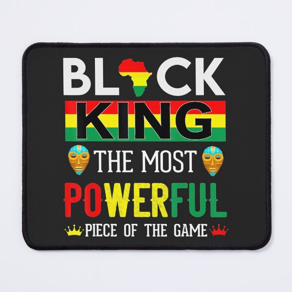 Item preview, Black King The Most Powerful Piece in The Game Men Boy  designed and sold by TiannaSalazar.