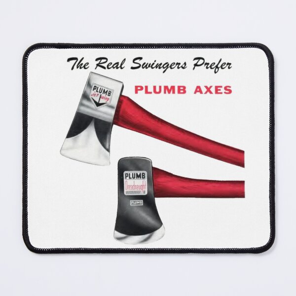 Item preview, The Real Swingers- Plumb Axes- Plumb Dreadnaught, plumb stormking, antique plumb designed and sold by Wanderlust Designs.