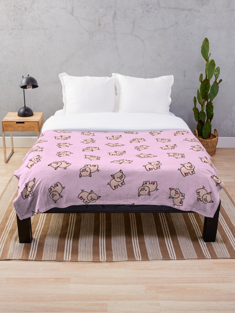 Pig discount throw blanket