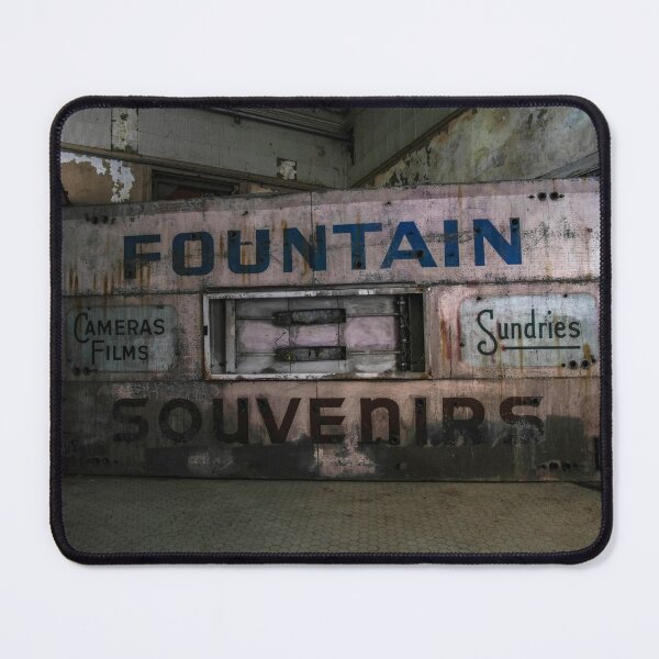 Item preview, Abandoned - Vintage Fountain Sign designed and sold by SparklePyre.