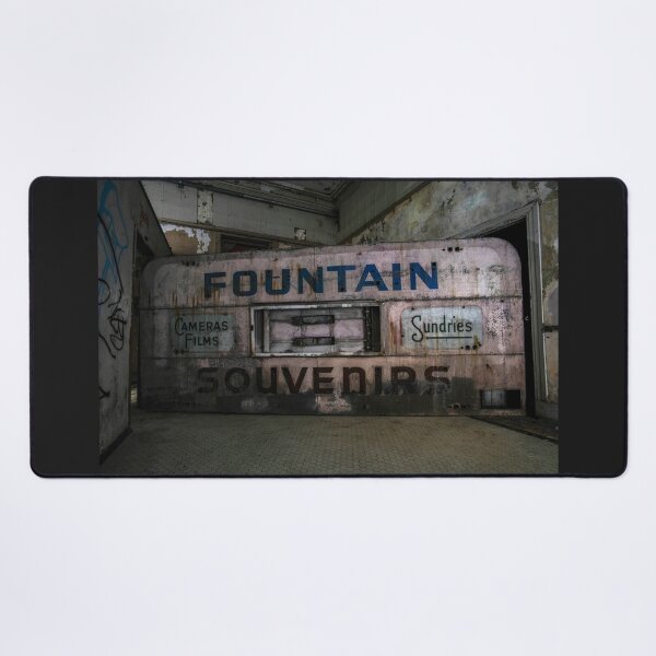 Item preview, Abandoned - Vintage Fountain Sign designed and sold by SparklePyre.