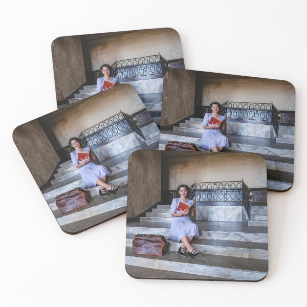 Item preview, Abandoned - Vintage Girl in Train Station designed and sold by SparklePyre.