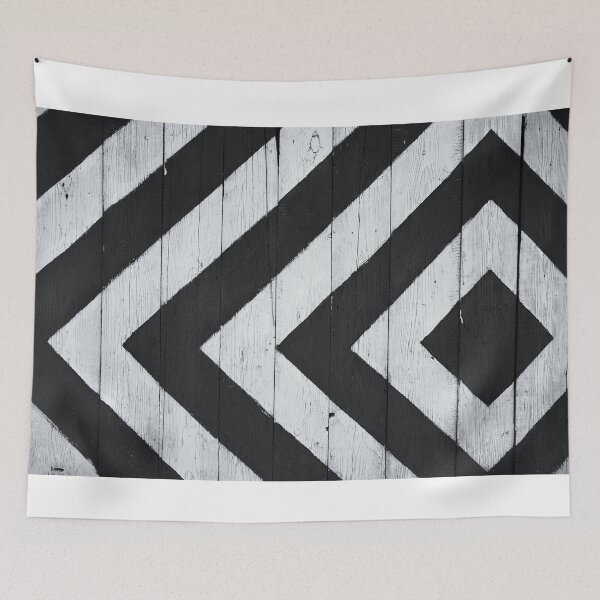 Item preview, Stripes and Arrows - Hypnotic Images - Black and White Trippy Hypno Design designed and sold by MrGiftee.