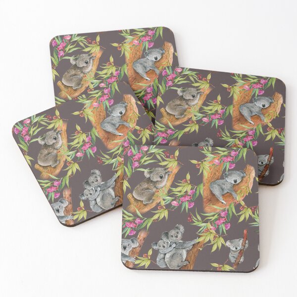 Item preview, Koala Mom And Baby Floral  designed and sold by VickyCloset.