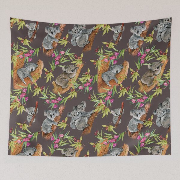Item preview, Koala Mom And Baby Floral  designed and sold by VickyCloset.