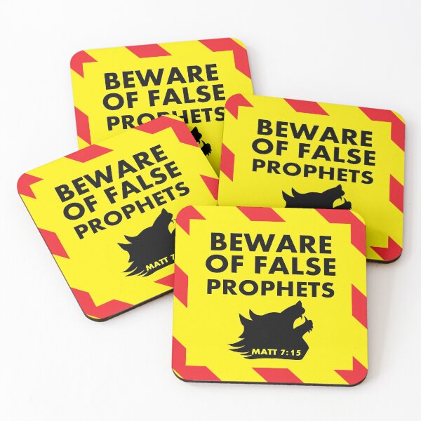 Item preview, Beware of false prophets designed and sold by Warih.