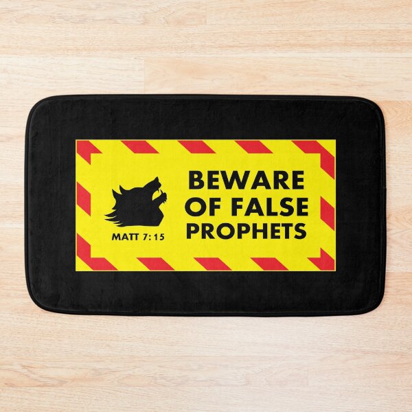 Item preview, Beware of false prophets designed and sold by Warih.