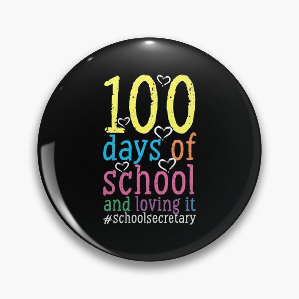 Item preview, 100 Days Of School And Loving It School Secretary designed and sold by abbottdominic.
