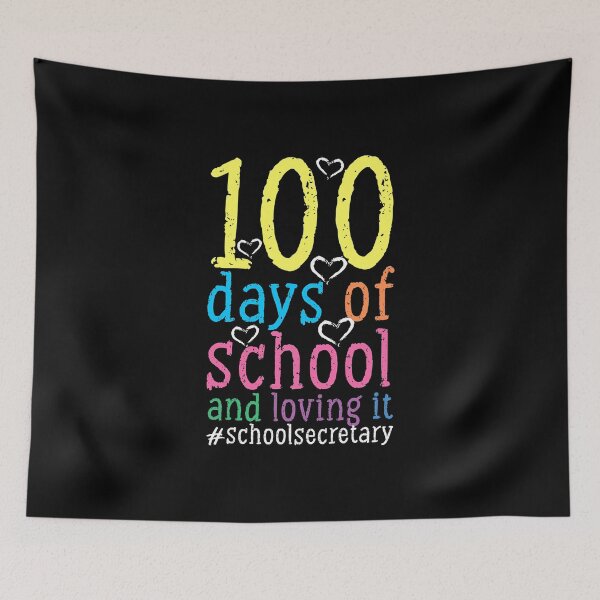 Item preview, 100 Days Of School And Loving It School Secretary designed and sold by abbottdominic.