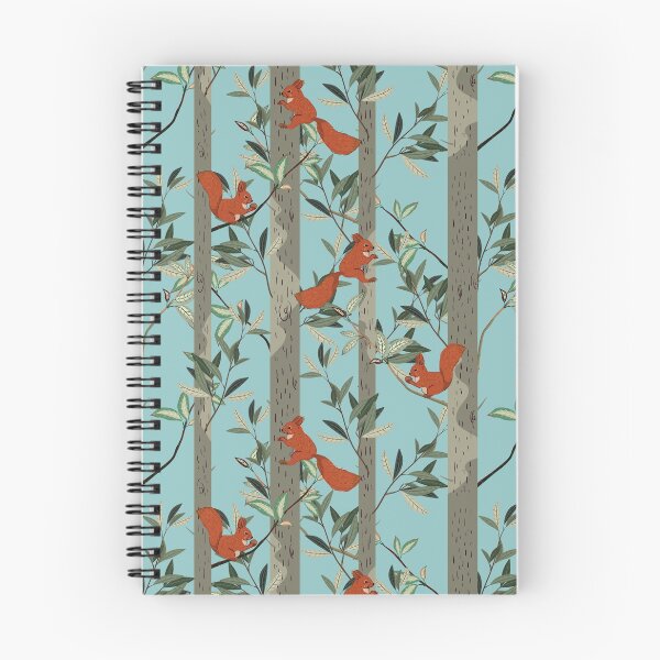 Item preview, Squirrels on light blue designed and sold by VickyCloset.