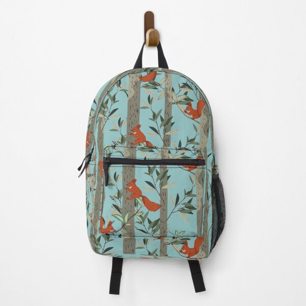 Item preview, Squirrels on light blue designed and sold by VickyCloset.