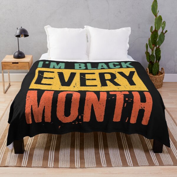 Item preview, Black History Month Gifts Black Pride I_m Black Every Month designed and sold by TiannaSalazar.